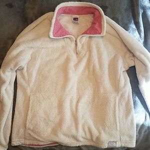 North face pullover half zip